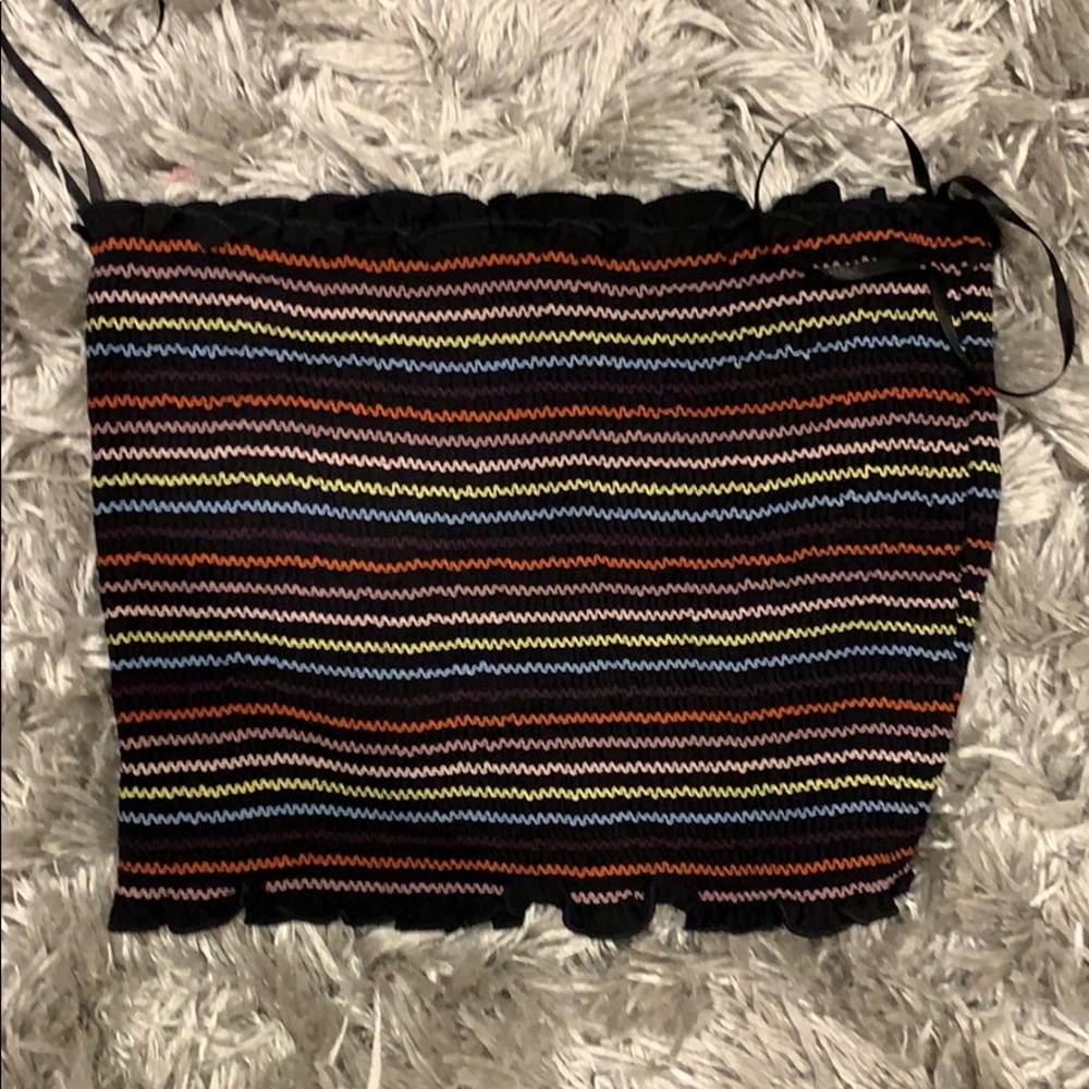 Rainbow Tube Top